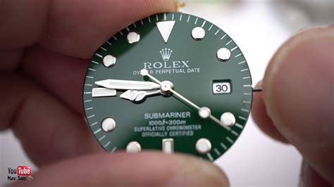 take apart a Rolex submariner